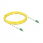 Cable de fibra óptica InfiniBand DeLOCK 10 m LC LC/APC amarillo