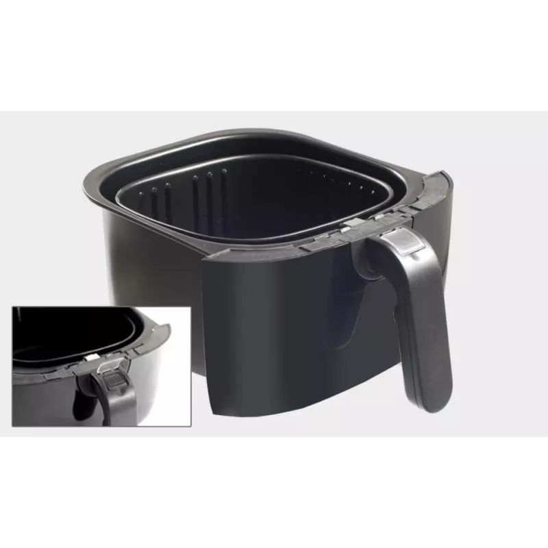 Caso | Freidora de aire | AF 200 | Potencia 1400 W | Capacidad hasta 3 L | Tecnología de aire caliente | Negro