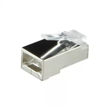 Conector de cable RJ45 LogiLink MP0022 negro transparente