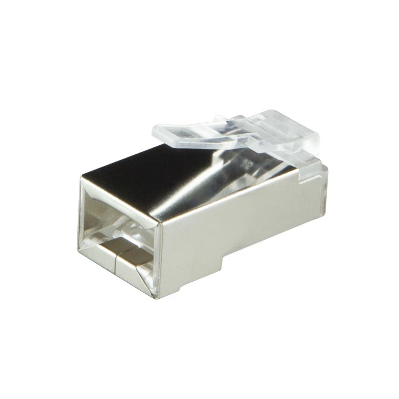 Conector de cable RJ45 LogiLink MP0022 negro transparente