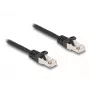 Cable DeLOCK RJ50 conector macho a conector macho S/FTP 0,5 m negro