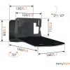 Soporte de altavoz Vogels SOUND 3205 Universal L, 15 kg