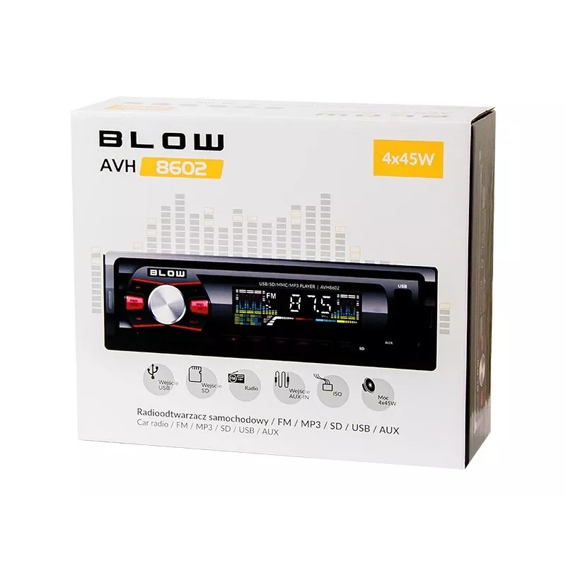 Radio para coche BLOW AVH-8602 MP3/USB/SD/MMC