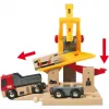 BRIO World estación de carga de mercancías, edificio de juego