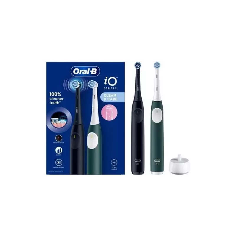Oral-B iO SERIE 2 negro noche+verde bosque