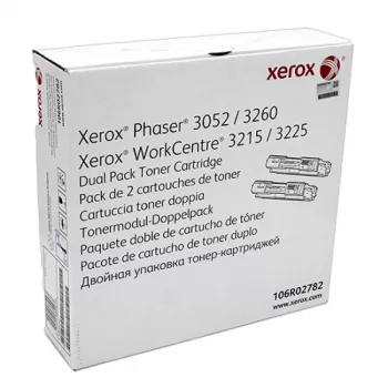 Xerox 106R02782 cartucho de tóner 2 uds. original negro