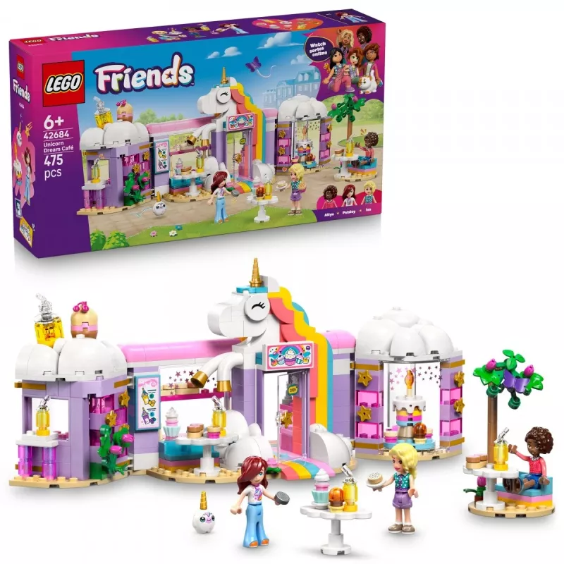 LEGO Friends 42684 Cafetería de ensueño del unicornio