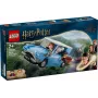 LEGO Harry Potter Coche volador Ford Anglia, juguete para niños y niñas a partir de 7 años, modelo construible con minifigura de Ron Weasley y Hedwig