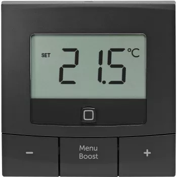 eQ-3 AG Homematic IP HmIP-WTH-B-A, RF, 869,65 MHz, Antracita, IP20, 250 m, LCD