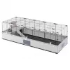 FERPLAST Modular 4 – Jaula para conejos y cobayas – 179 x 72 x 56 cm