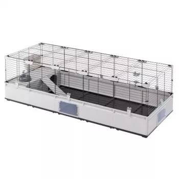 FERPLAST Modular 4 – Jaula para conejos y cobayas – 179 x 72 x 56 cm