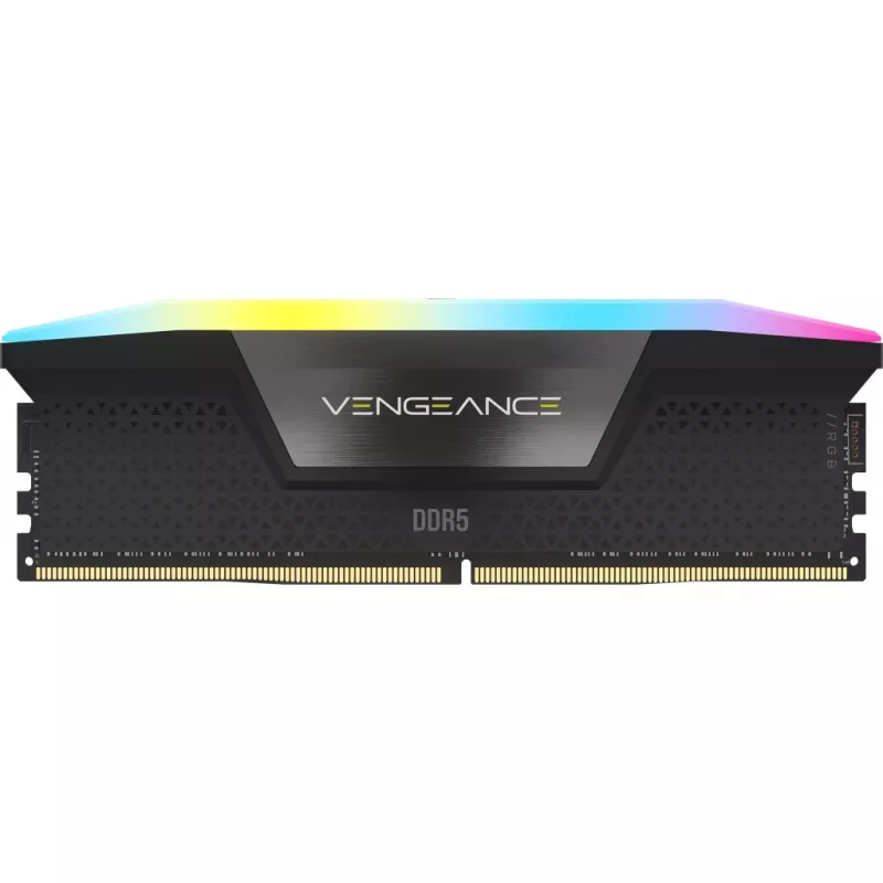 Corsair Vengeance RGB kit de memoria DDR5-6800 CL40 de 96 GB (2x48 GB), negro