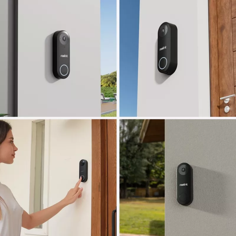Videoportero Reolink D340W 5MP WLAN detección de personas audio bidireccional