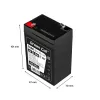 Batería AGM VRLA 6V 4,5Ah IP54