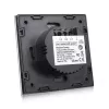 Interruptor de luz táctil MACLEAN MCE701W individual cristal blanco pulsador cuadrado