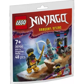 Juguete de construcción LEGO set 30700 Arin y el combate contra el hombre dragón polybag (miniset)