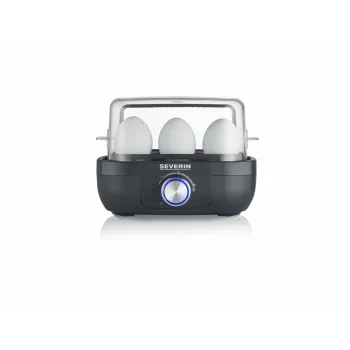 Huevos cocidos Severin 420W, para máx. 6 huevos EK 3166 negro (EK3166)