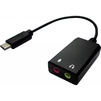 Value 12.99.3213 adaptador de cable USB Type-C 2 x 3,5 negro (12.99.3213)