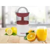 Beper P102EST100 exprimidor de cítricos recargable por USB, 250 ml, blanco/rojo