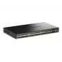 D-Link Switch Gigabit apilable PoE+ Smart Managed de 52 puertos con 4 puertos 10G SFP+