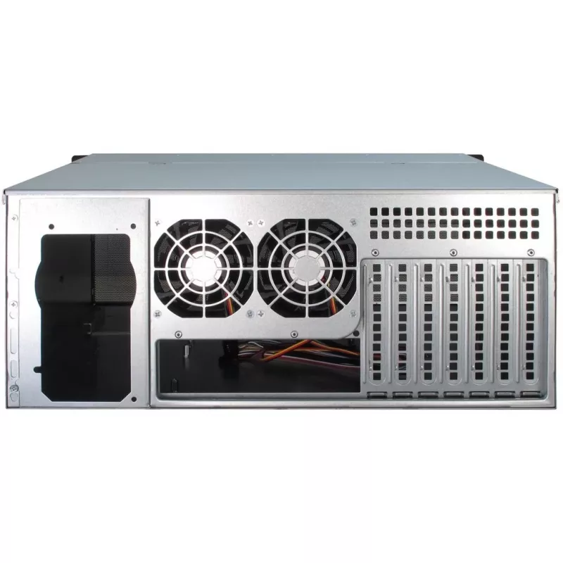 Carcasa de servidor Inter-Tech 4U-4408 rack negro, plateado