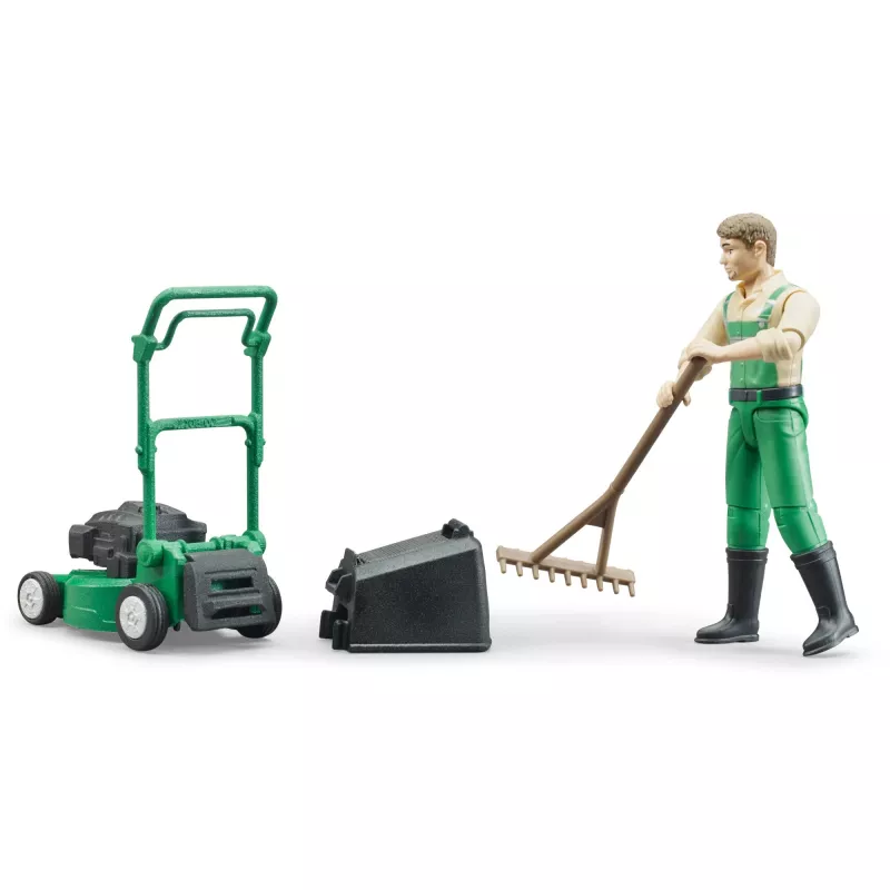 Set de juguete BRUDER 62103 — figuras de ABS multicolor y accesorios, edad recomendada 4+