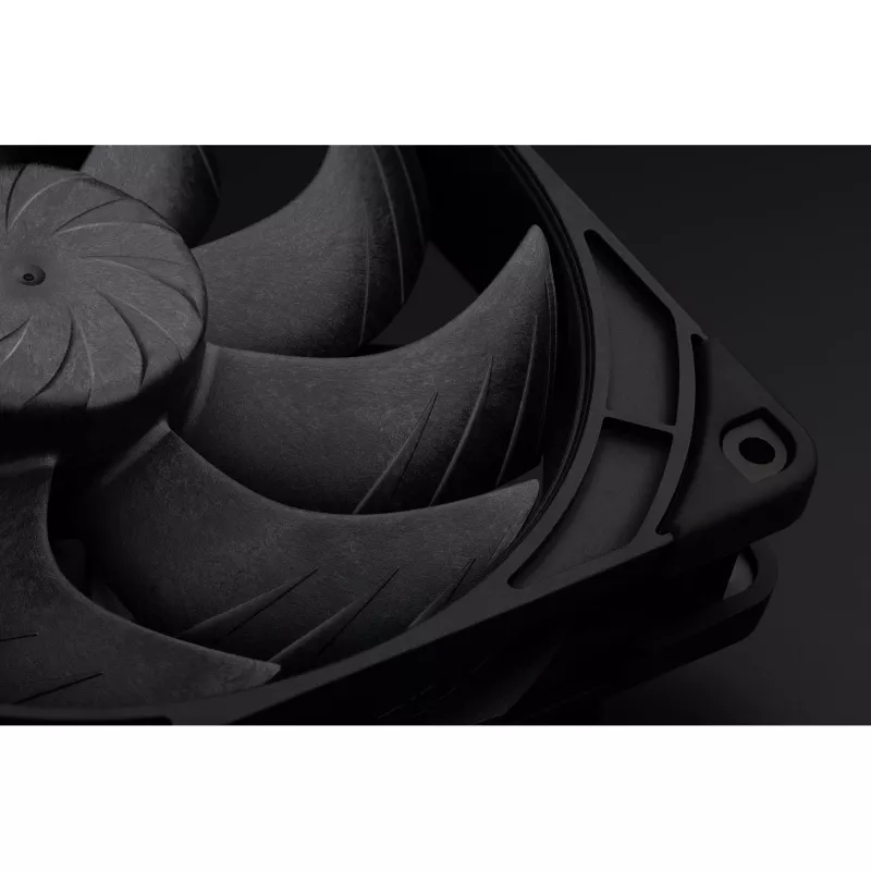 Noctua NF-A14x25 G2 PWM Sx2-PP chromax.negro set de doble ventilador de 140 mm