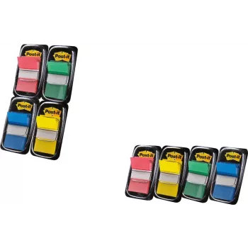Índice Post-it 3M 680 OFERTA: pack de 8 de 50 tiras + GRATIS pack de 4 de 50 tiras (680-P12)