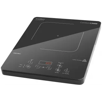 Caso | Placa de cocina de sobremesa | Comfort C2000 | Número de zonas de cocción 1 | Sensor | negra | Inducción