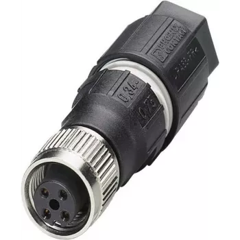 Conector de cable PHOENIX-CONTACT 1641772 M12 de 4 polos recto conector para sensor
