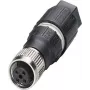 Conector de cable PHOENIX-CONTACT 1641772 M12 de 4 polos recto conector para sensor