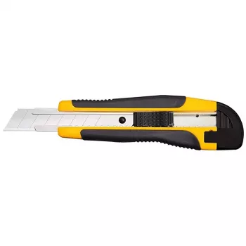 Cúter WEDO 78 618 — hoja troceable, 40 mm de ancho de corte, carcasa de acero, 170 mm de longitud