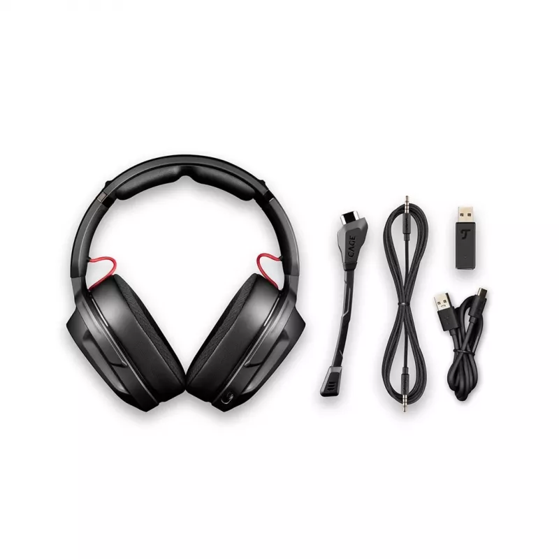 Auriculares Teufel CAGE PRO inalámbricos diadema gaming USB Type-C Bluetooth Negro