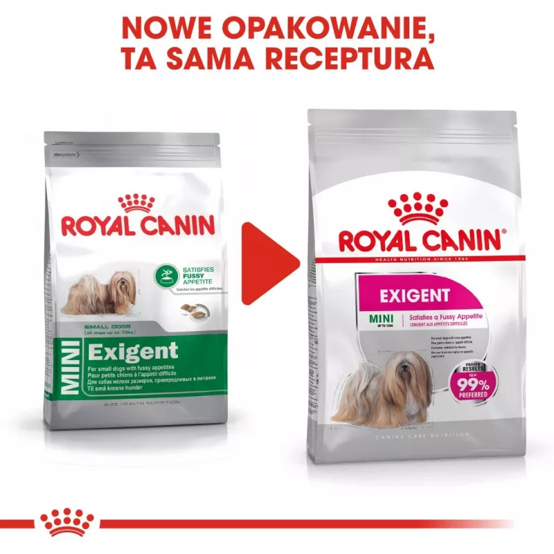 Royal Canin Mini Exigent alimento seco para perros exigentes, 1 kg