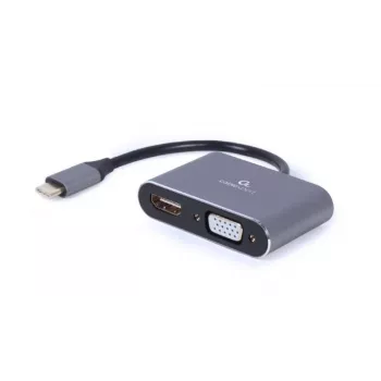 Cablexpert A-USB3C-HDMIVGA-01 adaptador gráfico USB gris