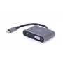 Cablexpert A-USB3C-HDMIVGA-01 adaptador gráfico USB gris