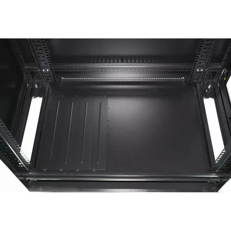 Rack de pie Extralink armario rackmount 27U 800x800 negro capacidad de carga 600 kg