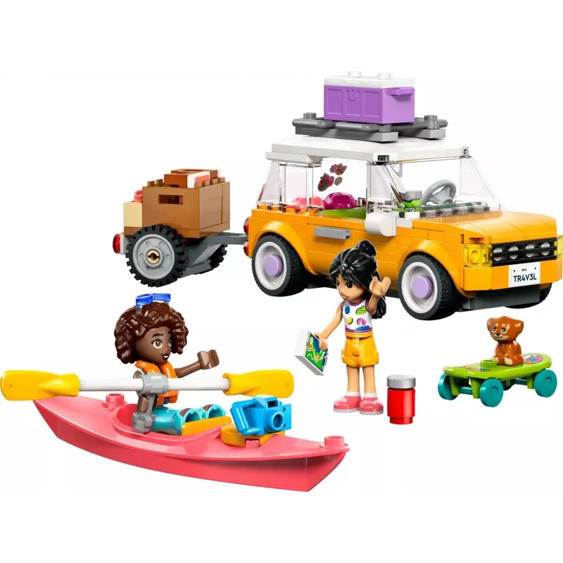 Juguete de construcción LEGO Friends Set 42659 Viaje de aventura con amigos, 220 piezas, 2 minifiguras, a partir de 6 años