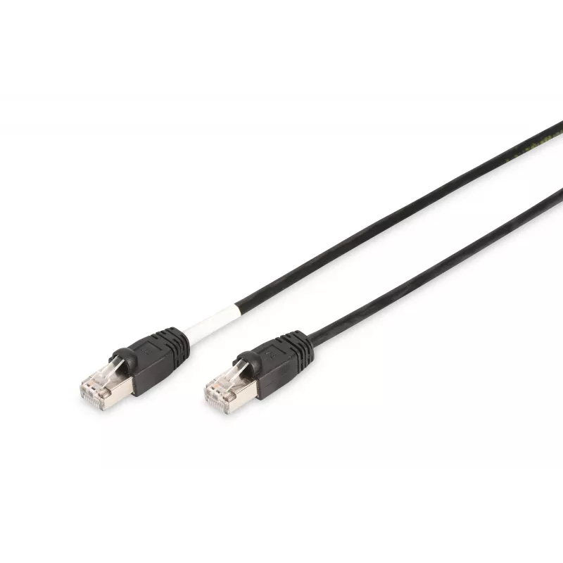 Cable de red Digitus CAT 6 S/FTP cable de red para exterior RJ-45 Cat6 10 m negro