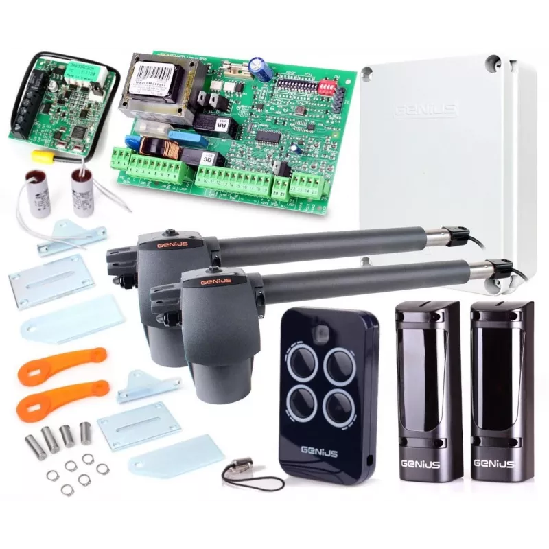 Genius G-Bat 400 Set para puertas de dos hojas de 8 m