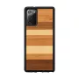 Funda protectora para Samsung Galaxy Note 20 de man and wood — negra