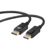 Cable DisplayPort 1,8 m M/M v 1.4, negro