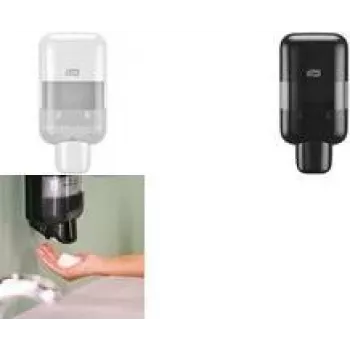 Dispensador de jabón y desinfectante Tork S5 Negro — dispensador de líquido de pared