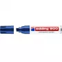 Rotulador permanente Edding 800 punta cónica azul