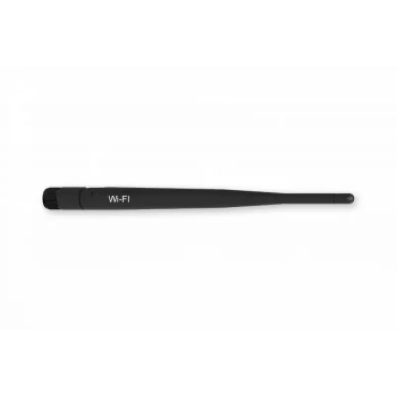 Antena de red TELTONIKA PR1URF51, 5 dBi, 2,4–2,4835 GHz, conector macho RP‑SMA, 50 Ω, polarización lineal, 195 mm, negra