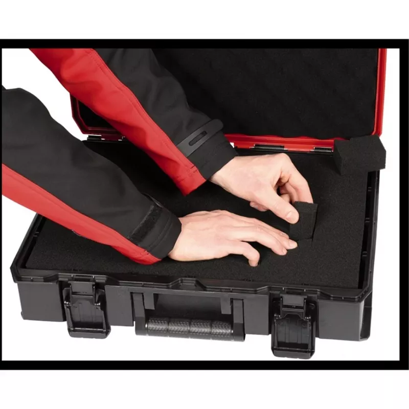 Maletín de equipamiento Einhell 4540013 espuma negro 280x420x65 mm