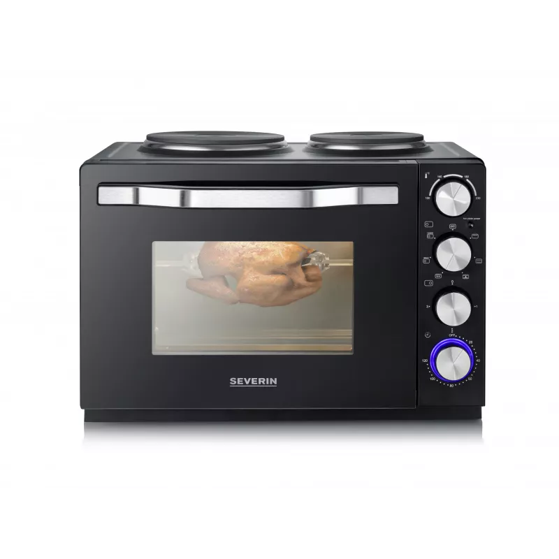 Horno tostador Severin TO 2074 30L 2500W negro grill