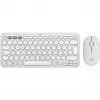 Logitech Pebble 2 Combo Set, blanco, inalámbrico, alemán, 920-012204