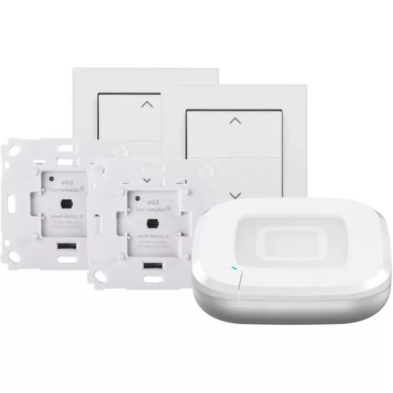 Set de inicio control de persianas (HmIP-SK29), módulo de control para todos los motores tubulares habituales