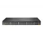 Hewlett Packard Enterprise HPE Aruba Networking CX 6200F 48G Class4 PoE 4SFP+ 740W Switch - Switch - distancia máx. de apilamiento 10 km - L3 - gestionado - 48 x 10/100/1000 (PoE+) + 4 x 1 Gi
